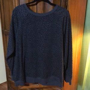 Cheetah Print Sweatshirt